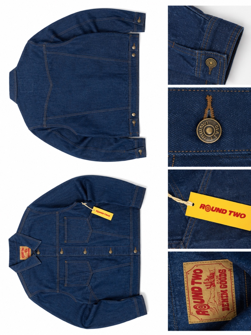 Round Two Denim Jacket — Deadstock / New With Tags